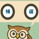 「補選」覚えていますか？