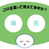 「瑞花」覚えていますか？