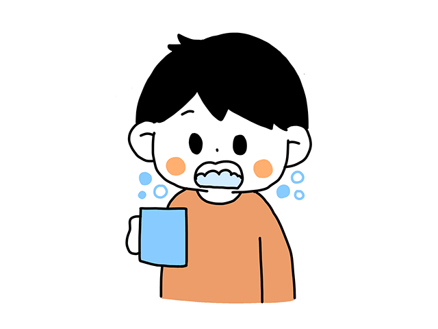 含嗽の覚え方イメージ