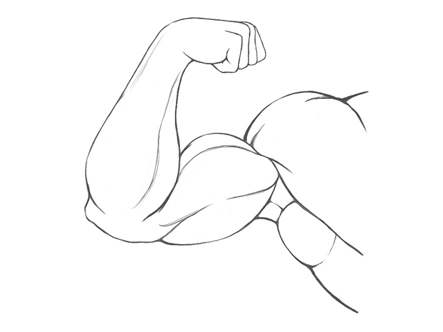 右臂の覚え方イメージ