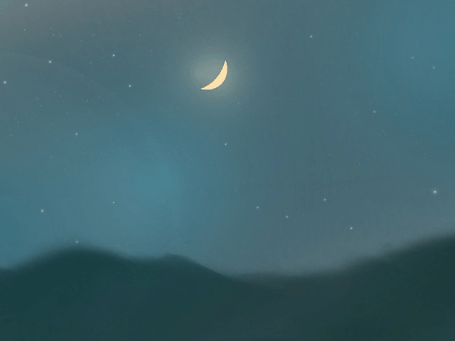 彎月の覚え方イメージ