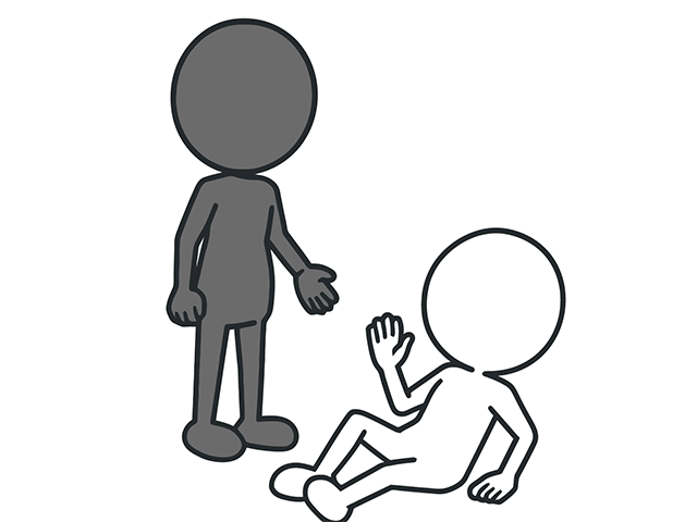 偏袒の覚え方イメージ