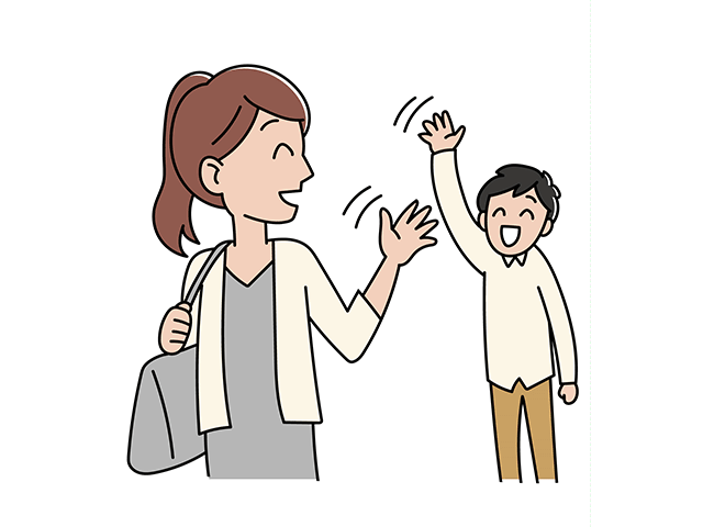 目送の覚え方イメージ